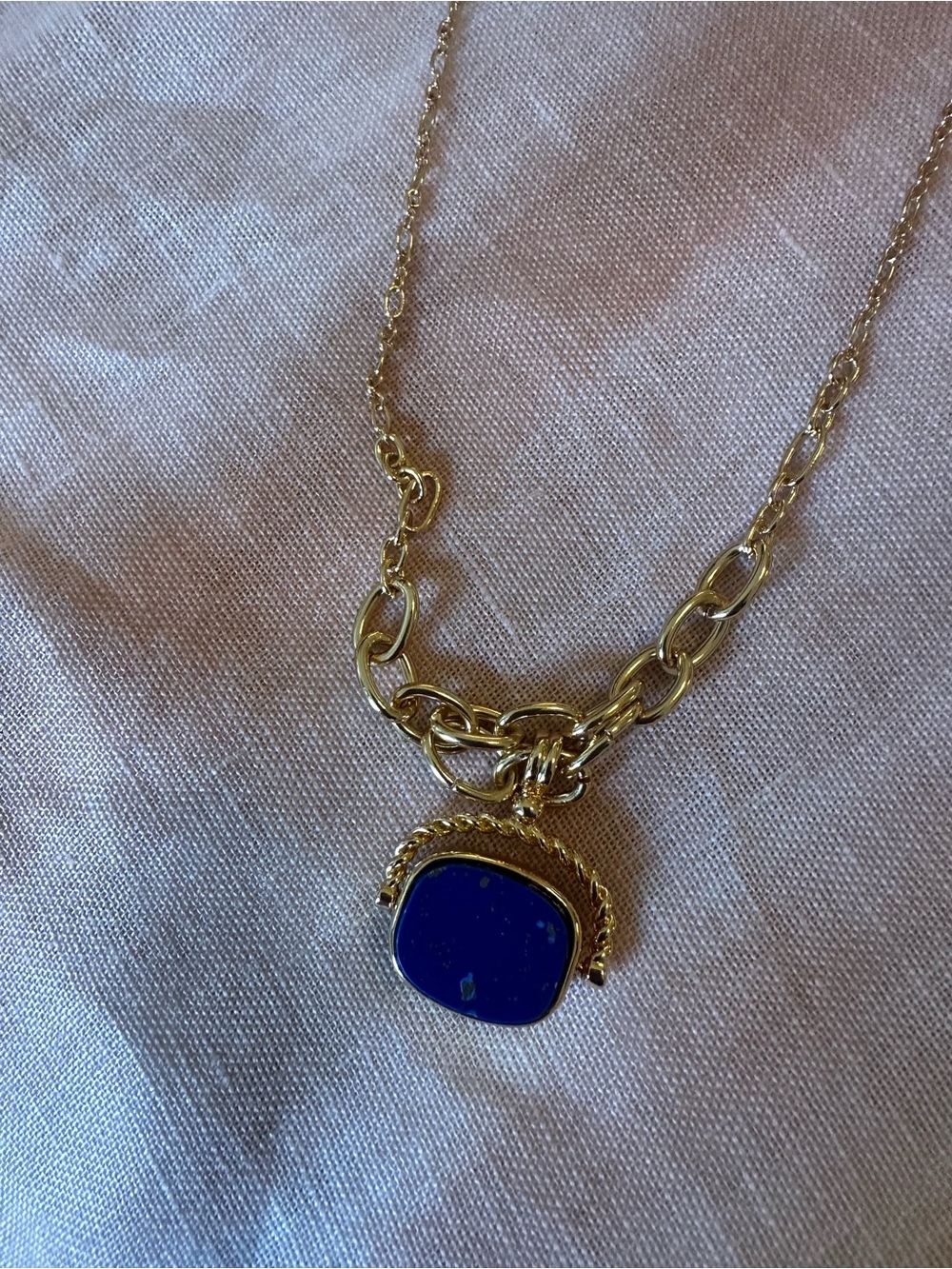 Madewell Semiprecious Pendant Graduated Chain Necklace NWT - Picture 4 of 6